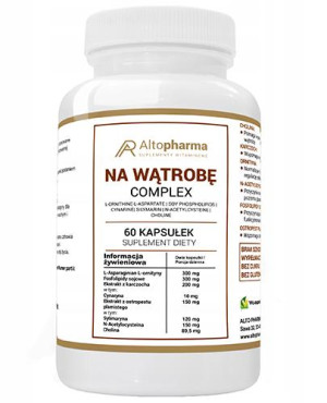Altopharma Na wątrobę Complex - 60 kaps. - cena, opinie, stosowanie