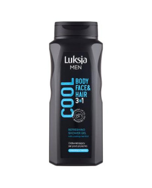 Luksja Men Odświeżający Żel pod prysznic Cool, 500 ml
