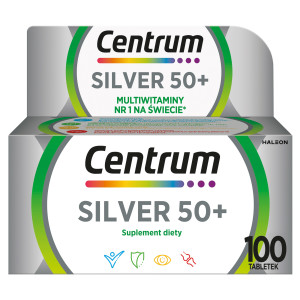 Centrum Silver 50+, tabletki, 100 sztuk