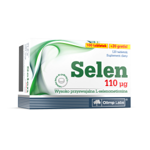 Olimp, Selen 110 µg, tabletki, 120 sztuk