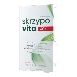 Skrzypovita 40+, tabletki powlekane, 42 sztuki