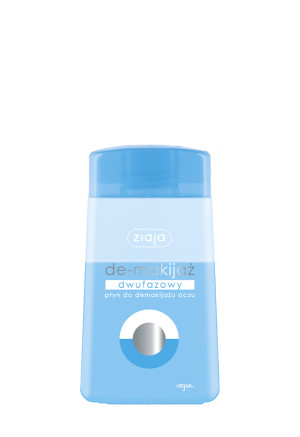 ZIAJA DE-MAKIJAŻ Dwufazowy płyn do demakijażu oczu - 120 ml