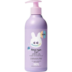 Yope, szampon i żel do mycia ciała 2w1 dla dzieci, Słońce Na Łące, 400 ml