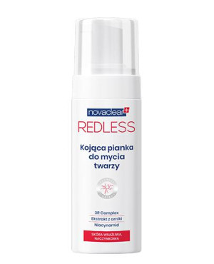 Novaclear Redless Pianka kojąca do mycia twarzy, 100 ml