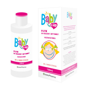 BABYCAP Płyn do higieny intymnej dla dziewczynek od 2 roku życia - 150 ml