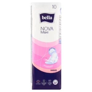 Bella Nova Maxi, podpaski z osłonkami bocznymi, 10 sztuk