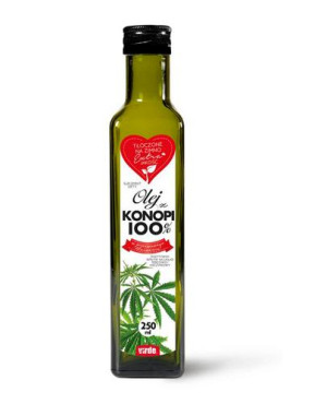 VIRDE Olej z konopi 100% - 250 ml
