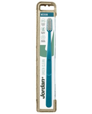 JORDAN Green Clean eko szczoteczka Medium, 1 sztuka