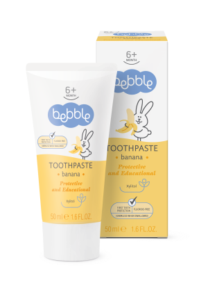 Bebble, pasta do zębów bananowa, 50 ml