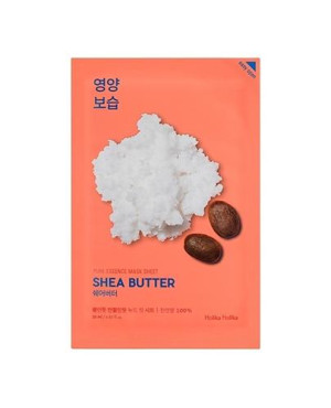 HOLIKA HOLIKA Pure Essence Mask Sheet SHEA BUTTER maseczka na bawełnianej płachcie - 1 sztuka
