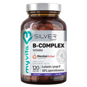MYVITA SILVER Witamina B-Complex 100% - 120 kaps.