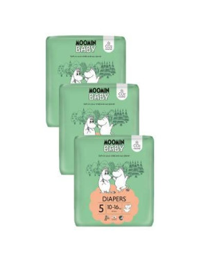 Moomin Baby 5 Maxi pieluszki 10-16 kg, 120 sztuk