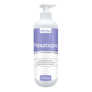 Hexatopic, krem przeznaczony do intensywnej pielęgnacji skóry atopowej specjalistyczny, 500 ml