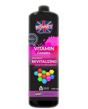 Ronney Szampon rewitalizujący do włosów cienkich i osłabionych - 1000 ml