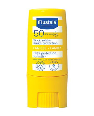 Mustela Sztyft przeciwsłoneczny SPF 50, 9 ml