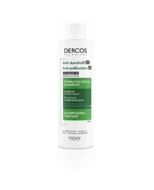 VICHY DERCOS DS, szampon przeciwłupieżowy włosy normalne i przetłuszczające się, 200 ml