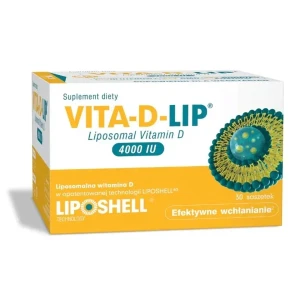 Vita-D-Lip Liposomalna witamina D 4000 IU 75+, saszetki, 30 sztuk