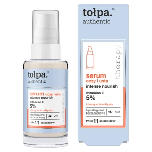 Tołpa Authentic, Serum oczy i usta, intense nourish, 30 ml