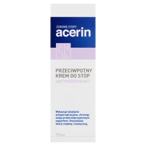 Acerin, przeciwpotny krem do stóp, 75 ml