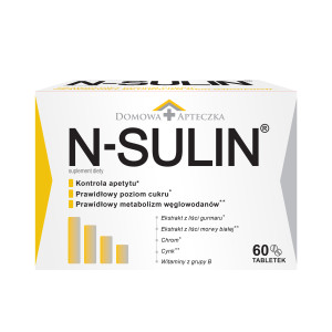 N-Sulin, tabletki, 60 sztuk