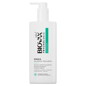 Biovax Trychologic, Maska do włosów i skóry głowy wypadanie, 200 ml