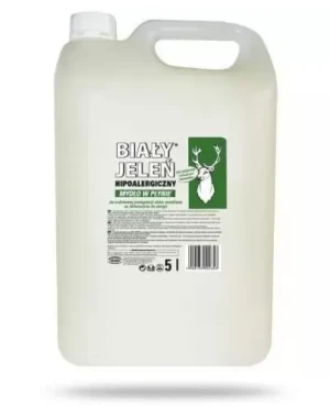 Biały Jeleń hipoalergiczne mydło w płynie do skóry wrażliwej 5000 ml