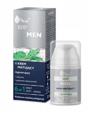 Ava Laboratorium ECO MEN Krem matujący regenerujący - 50 ml