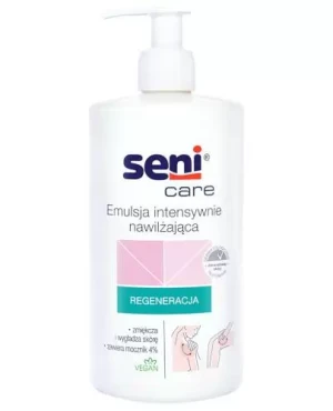 Seni Care 4% Urea, emulsja nawilżająca do skóry suchej, 500 ml