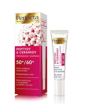 Perfecta Peptydy & Ceramidy Krem pod oczy i na powieki 50+/60+, 15 ml