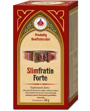 Produkty Bonifraterskie Slimfratin Forte - 30 sasz. - cena, opinie, wskazania