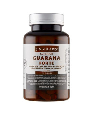 Singularis Superior Guarana Forte 525 mg, kapsułki, 120 sztuk