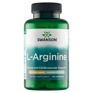 SWANSON L-Arginina Forte 850 mg - 90 kaps.