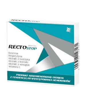 Rectostop, tabletki, 30 sztuk