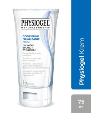 Physiogel, Codzienne nawilżenie hipoalergiczny krem do ciała, 75 ml