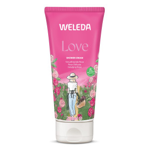 Weleda Aroma Shower Love pielęgnujący kremowy płyn pod prysznic 200 ml