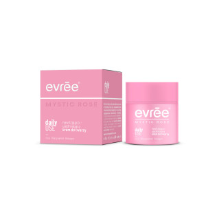 Evree Mystic Rose Daily use Nawilżająco-ujędrniający krem do twarzy, 50 ml