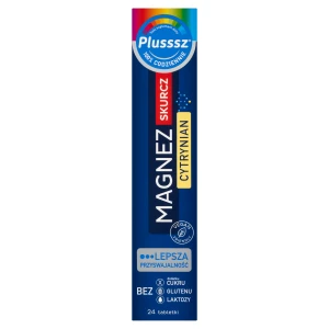 Plusssz Magnez Skurcz Cytrynian, 24 tabl. mus.