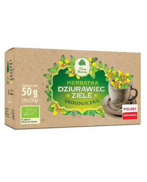 DARY NATURY Herbatka dziurawiec ziele - 25 sasz. - Herbatka na trawienie - cena, opinie, stosowanie