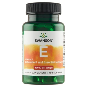 SWANSON Naturalna witamina E 400IU - 100 kaps.