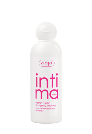 Ziaja Intima kremowy płyn do higieny intymnej z kwasem mlekowym 200 ml
