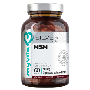 MYVITA SILVER MSM - 60 kaps.