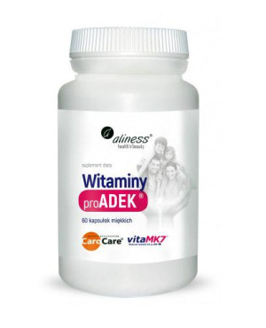 Aliness, Witaminy proADEK, kapsułki, 60 sztuk