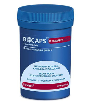 Bicaps B Complex Max, kapsułki, 60 sztuk