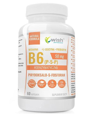 Wish Koenzymatyczna B6, 50 mg, kapsułki, 60 sztuk