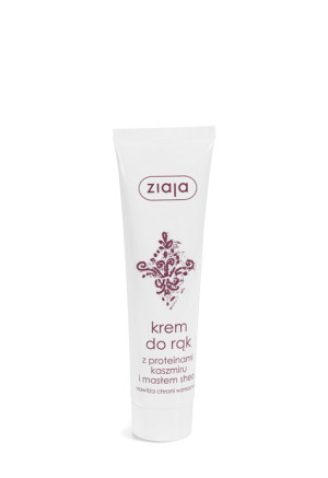 Ziaja, Krem do rąk z proteinami kaszmiru i masłem shea, 100 ml
