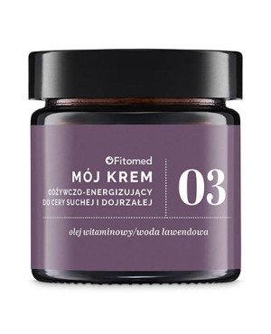 FITOMED Mój krem nr 3, odżywczo-energizujący do cery suchej, 50 g