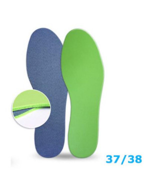 Corbby Denim Memory, Wkładki z pamięcią kształtu stopy rozmiar 37/38, 1 para