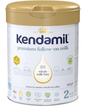 Kendamil Premium 2 HMO+, mleko następne, 800 g