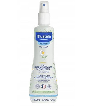 Mustela Odświeżający Spray ułatwiający rozczesywanie włosów, 200 ml