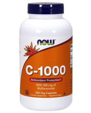 NOW FOODS Vitamin C-1000 - 250 kaps.
